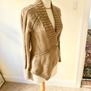 EUC Handknit M. Patmos Cardigan Size S